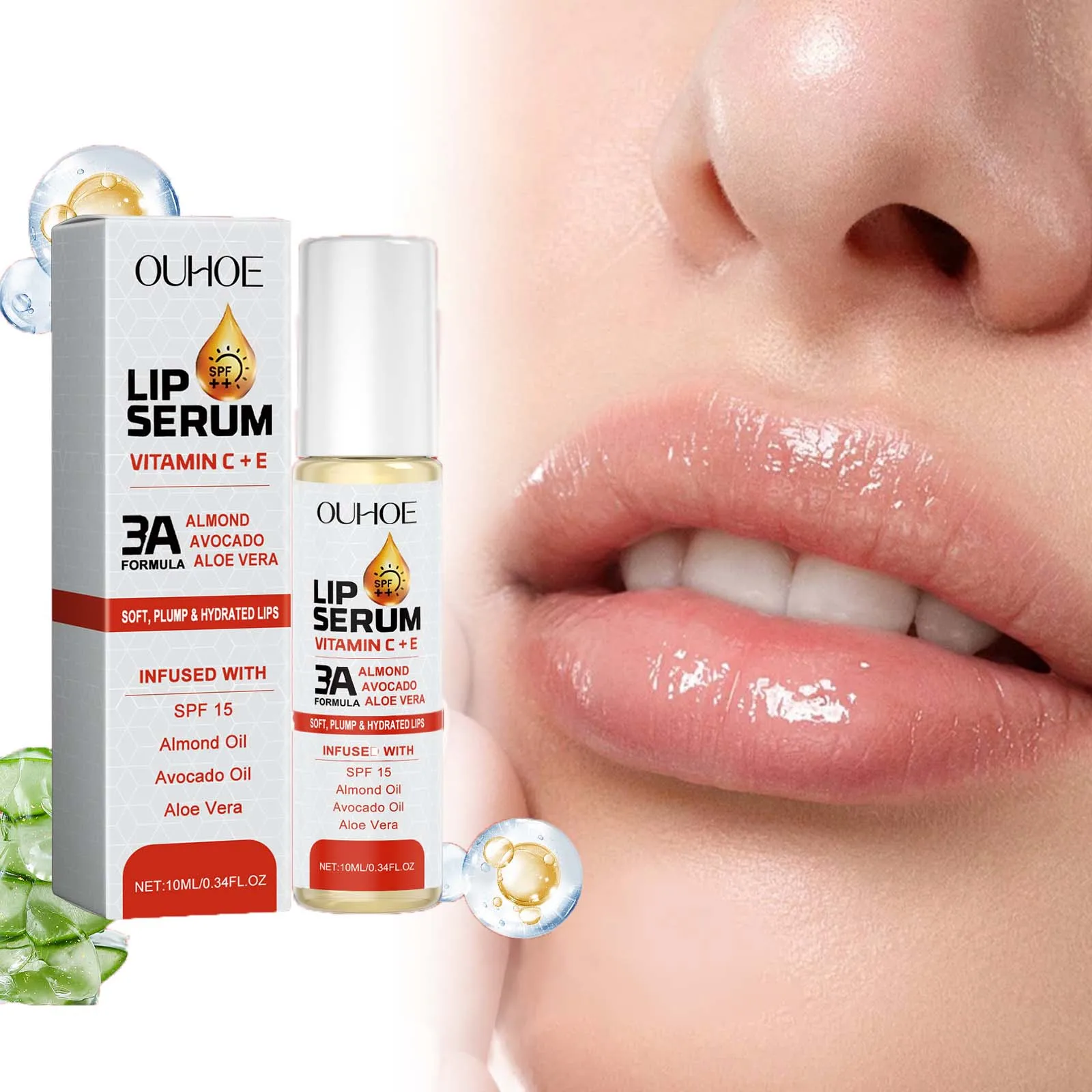 

Эссенционное масло для губ с витамином С + E, увлажняющий бальзам для губ, длительный увлажняющий ежедневный масляный крем для губ, уход за линями губ