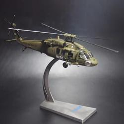 1:72 Scale US UH60 Rescue Helicopter Military Aircraft Model Diecast Alloy Classics Toys Souvenir Ornaments Gifts Static Display