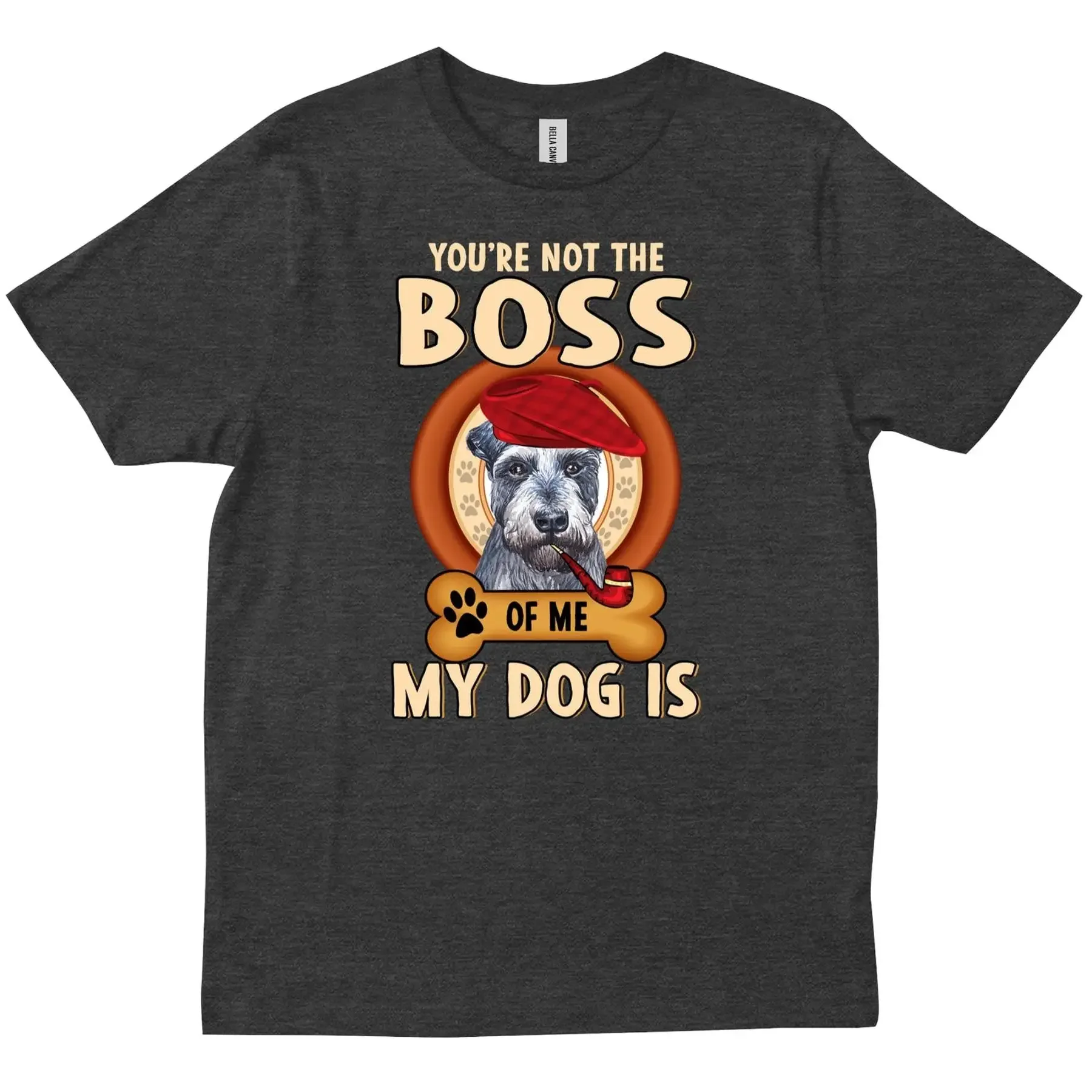 Funny Dog Mom Dad Schnauzer Gift For Dog Lover Owner Momma T shirt