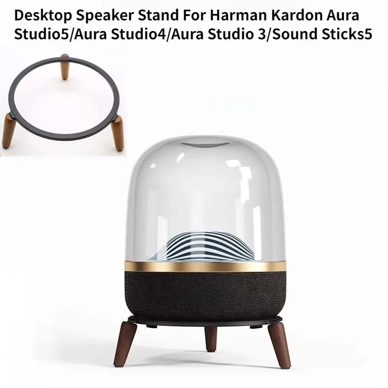 Soporte de altavoz de escritorio para Harman Kardon Aura Studio5/Aura Studio4/Aura Studio 3/Sound Sticks5/Sound Sticks 4 que ahorra espacio
