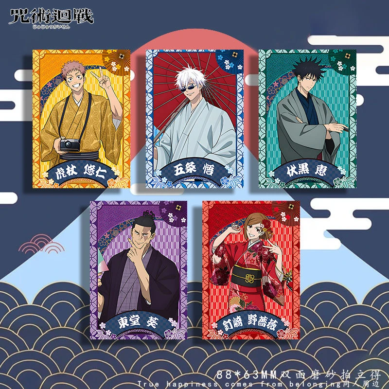 Anime Jujutsu Kaisen Kugisaki Nobara	Satoru Gojo Cosplay Discover The Kyoto Kimono Collection Series Instant Camera  Ambitus