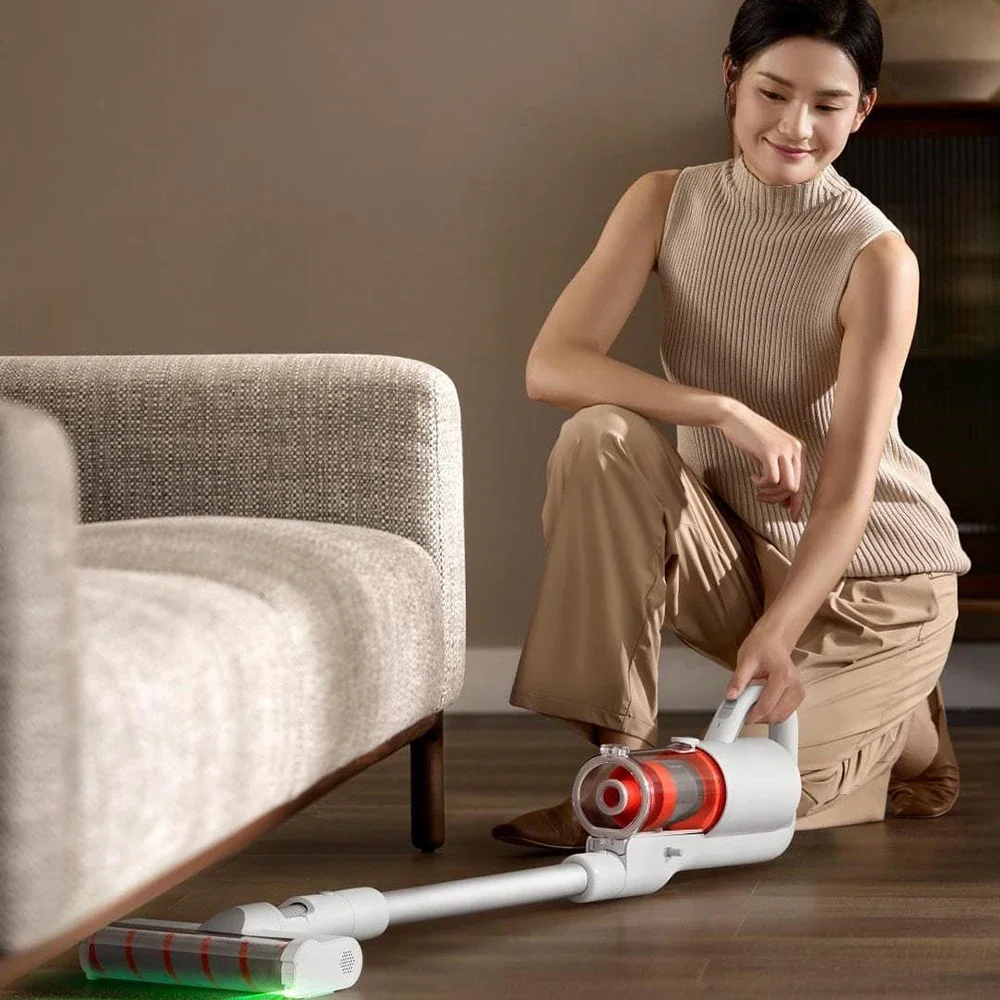 XIAOMI MIJIA Handheld Wireless Vacuum Cleaner 3C Home Car household Wireless Sweep 120AW cyclone Suction Multifunctional Brush