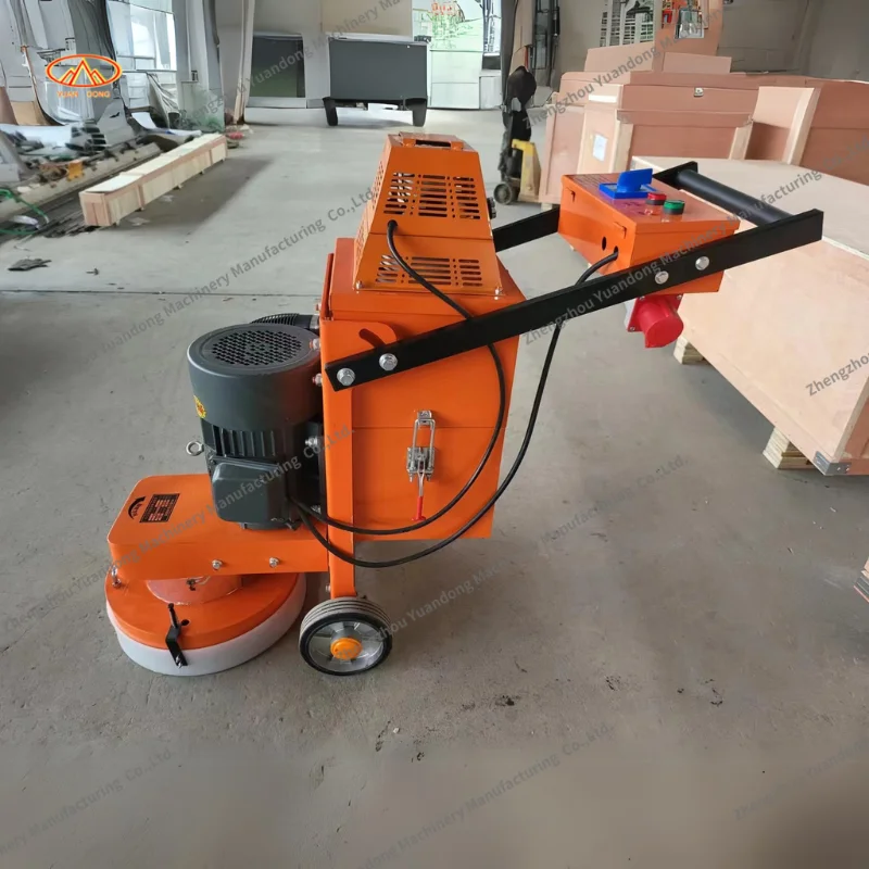 Heißer Verkauf Betonboden Schleifer Boden Poliermaschine mit Vakuum für Betonboden Oberflächenbeschichtung