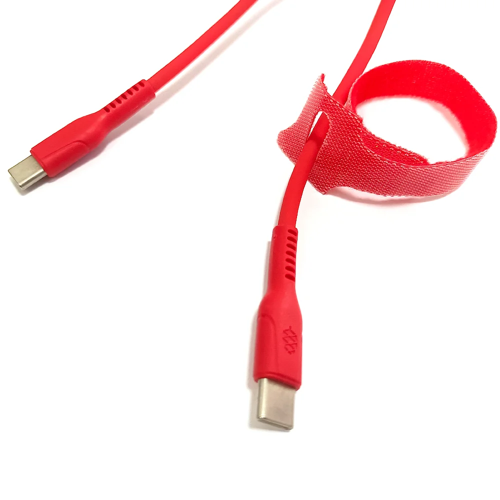 Oryginalny silikonowy kabel ładujący Pine64 USB typu C do C 350 ° Odporność na wysoką temperaturę bez zasilacza