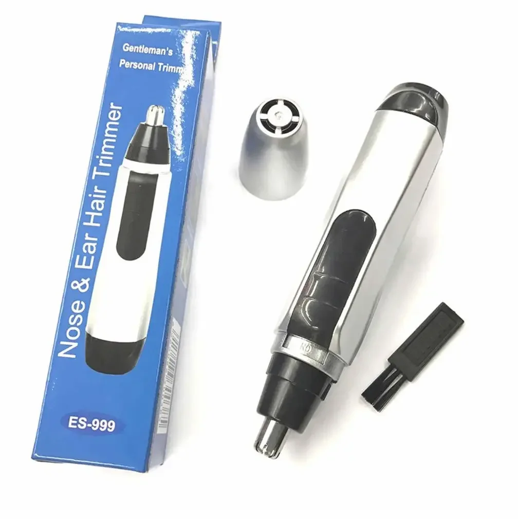 Portable Nose & Ear Hair Trimmer - Facial Hair Clipper - Eyebrow Shaver