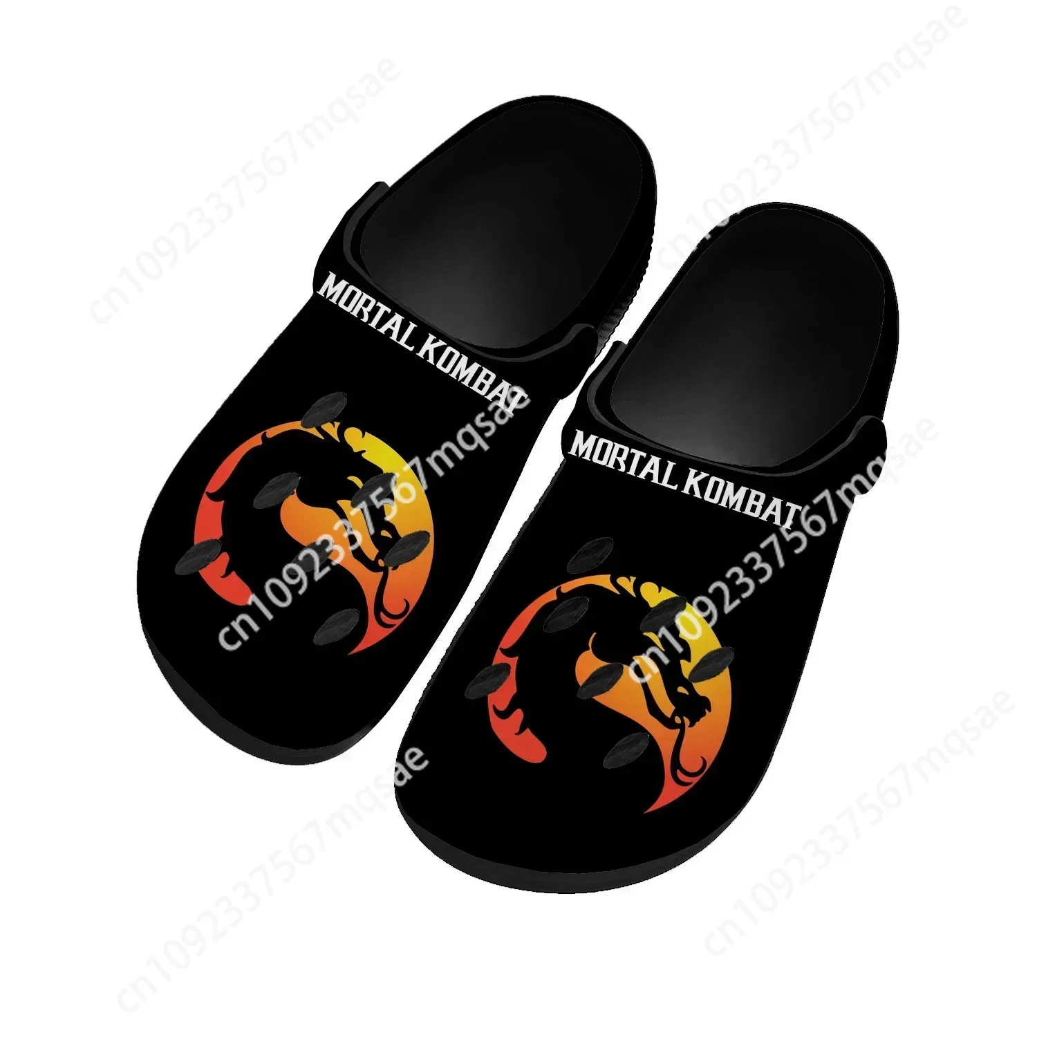 Mortal Kombat Home Clogs Cartoon Game Mens Womens Youth Boys Girls Sandals Shoes Garden Bespoke Custom Shoes Beach Hole Slippers