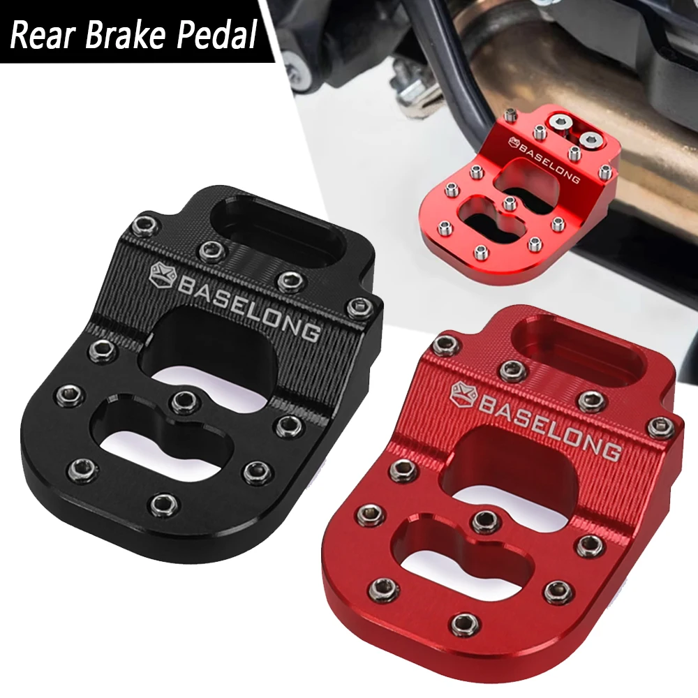 New Motorcycle Rear Brake Pedal Step Plate Tip Enlarge Extension For RIEJU MR250 MR300 MR PRO RACING 250 300 2020 2021 2022 2023