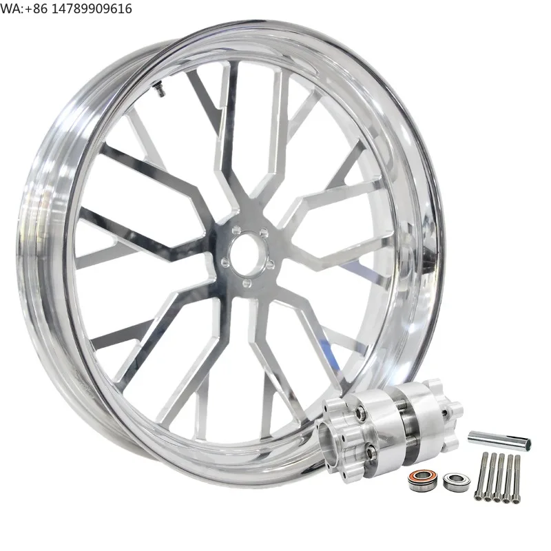 Full-Size Range High-End Custom Motorcycle WheelsMotorcycle Wheel Rims 30'' 'High Strength CNC Forged Motorcycle Wheels Set Cust