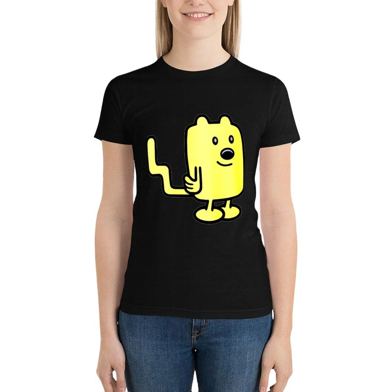 

Wow Wow Wubbzy T-Shirt funny plus size tops funny t shirts for Women