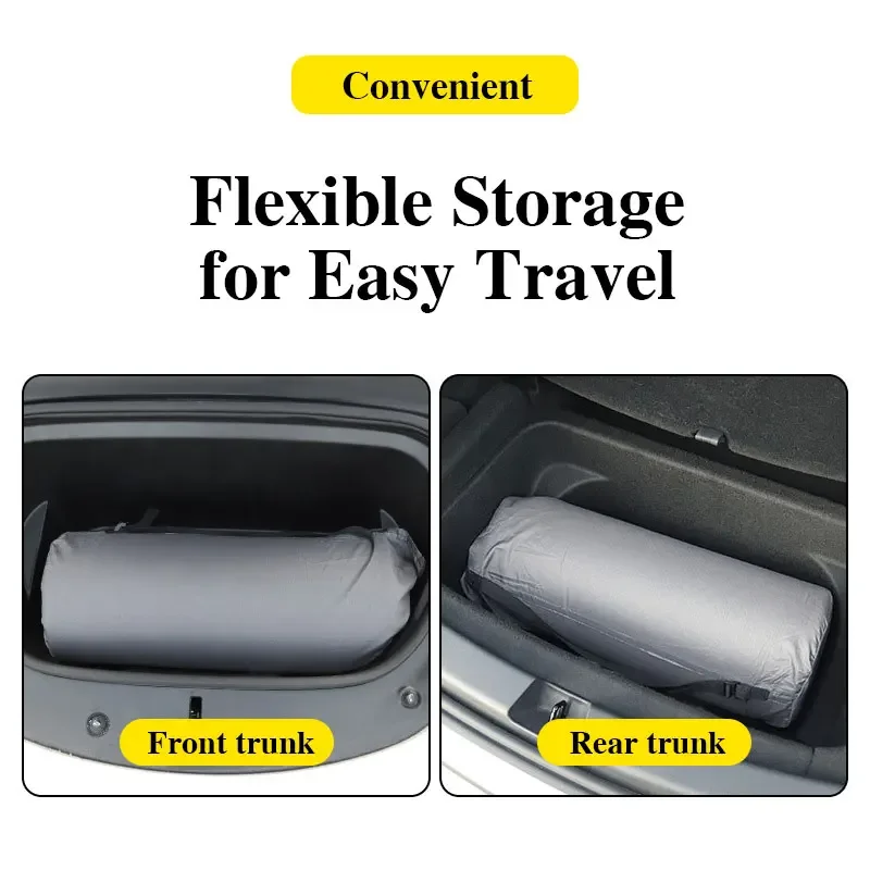 Car Self-inflating Mattress Trunk Mattress Air Cot Car Interior Inflatable Bed Camping Rear Sleeping Trunk Mat