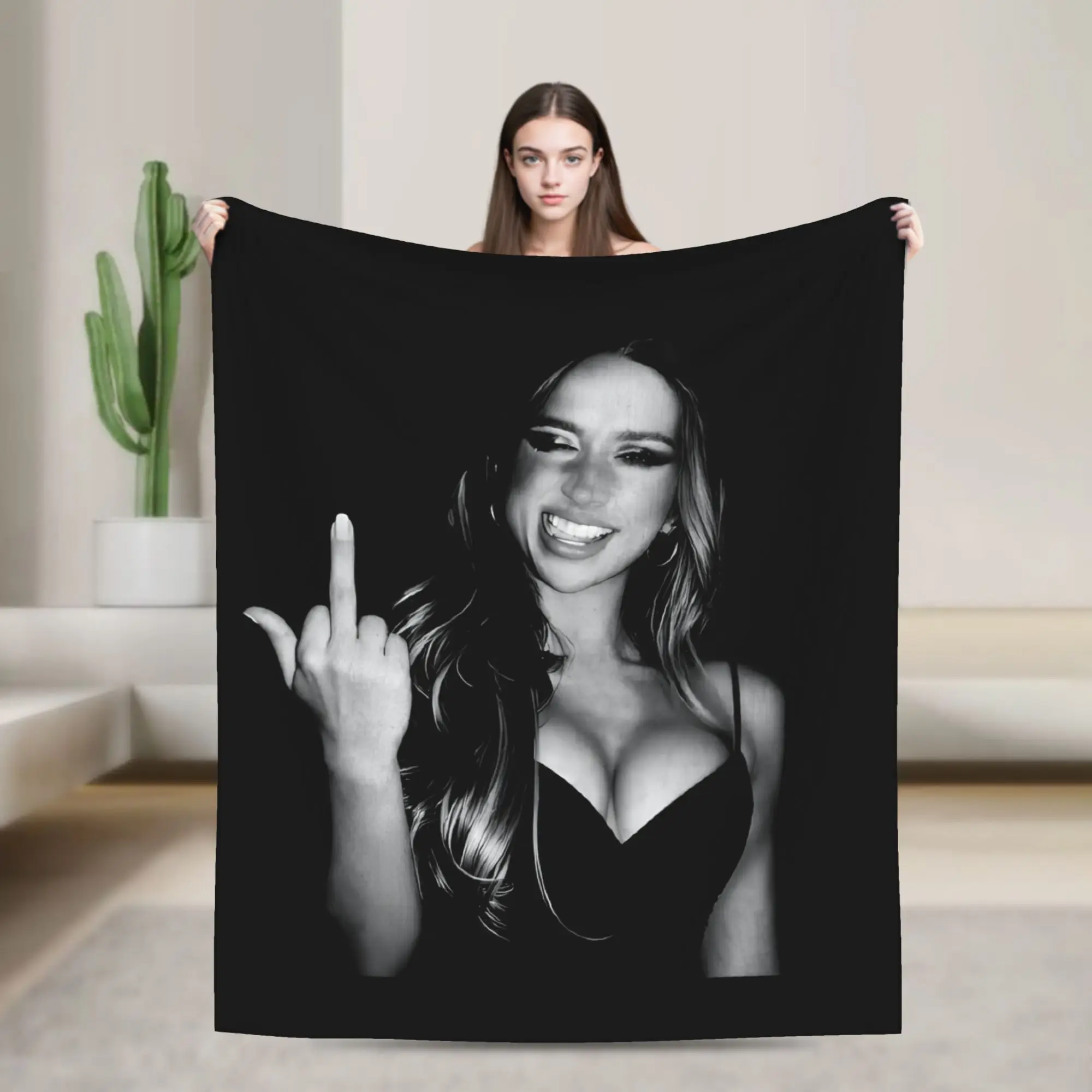 Tate McRae Body 2026 Album Blanket  Warm Soft Novelty Plush Bedding Throws For Kids Home Decor Flannel Bedspread Bed Cover