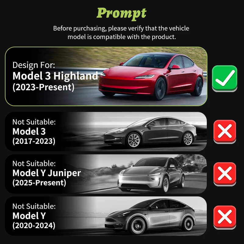 4 قطعة 18 ''تصميم غطاء العجلة ل تسلا نموذج 3 هايلاند 2023-2025 18 بوصة Hubcaps التوربينات نمط محور قبعات استبدال الملحقات #2