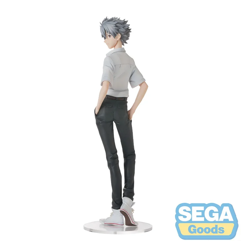 【أصيل 100%】SEGA Original Evangelion Shin Gekijouban Ikari Shinji High Premium Figure Seifuku Ver. ألعاب هدايا الرسوم المتحركة أنيمي