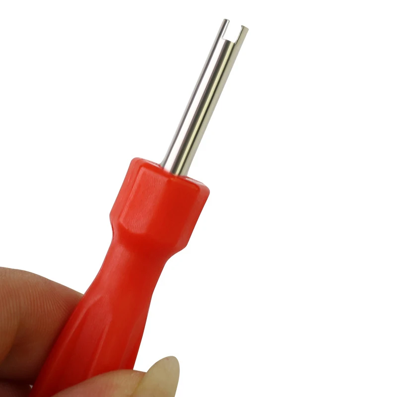 1 مجموعة صمام الإطارات الأساسية سيارة الإطارات صمام إبرة وجع مفتاح دراجة كهربائية دراجة نارية فراغ الإطارات فوهة غطاء أدوات إصلاح السيارات