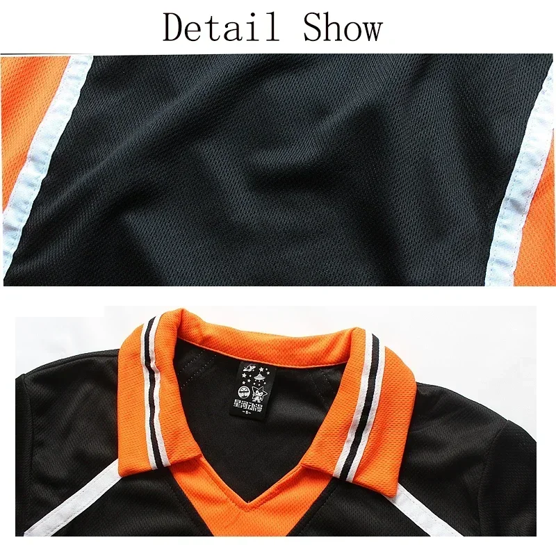 9 stili Haikyuu Costume Cosplay Karasuno liceo pallavolo Club Hinata Shyouyou abbigliamento sportivo maglie uniforme