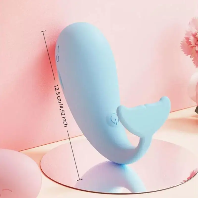 Whale Wireless Jump Egg Cute Masturbation Remote Control G-spot Stimulation Vibrator For Women Sex Toys view 6