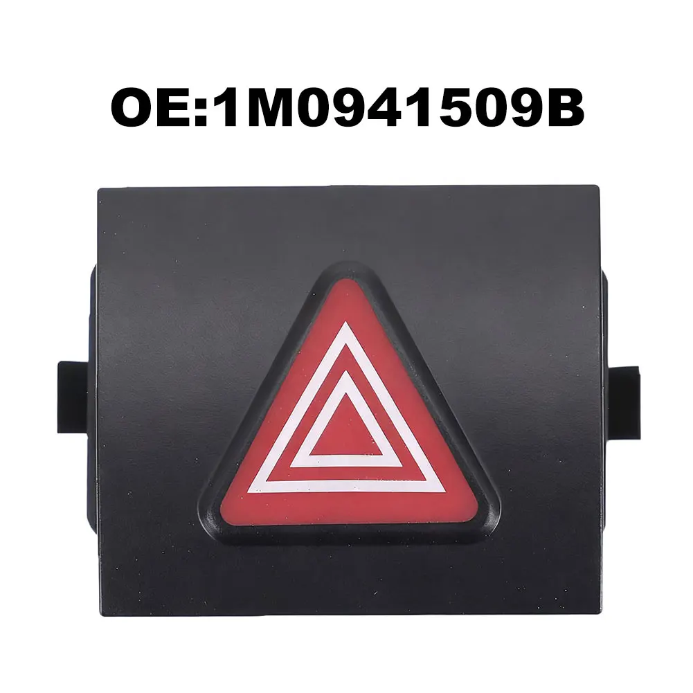 

Car Dual Flash Switch 1M0941509B 1M0941509A Compatible with For Toledo 1999 2004 and 2000 2006 Vehicle Hazard Light Systems