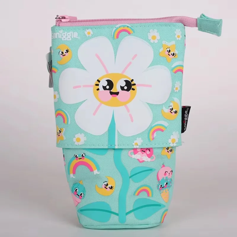 Australia Smiggle School Bag Children\'S Large Capacity Backpack Elementary School Cartoon Style Lunch Box Pen Case Water Cup