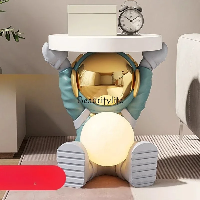 

ls 42Cartoon creative light luxury children's room rack children's bedside table