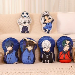 BLUE LOCK Anime Plush Toy Pillow Isagi Yoichi Nagi Seishiro Itoshi Rin  Bachira Meguru BLUE Lock Figure  Plush Dolls Gifts