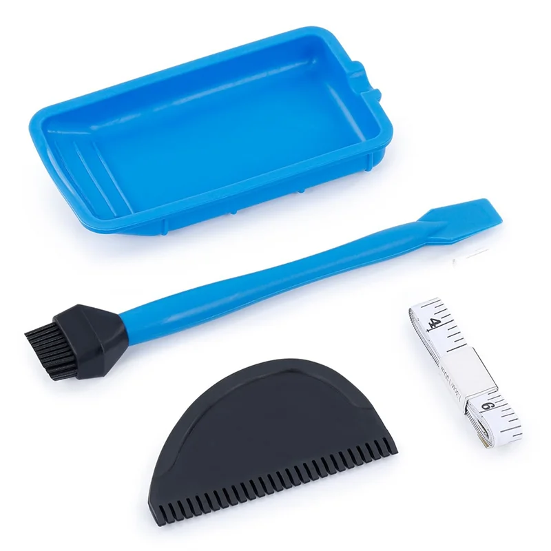 

4 PCS Silicone Glue Applicator Kit, Reusable Silicone Glue Brush Set Wood Glue Spreader Silicone Brushes For Woodworking-B91B