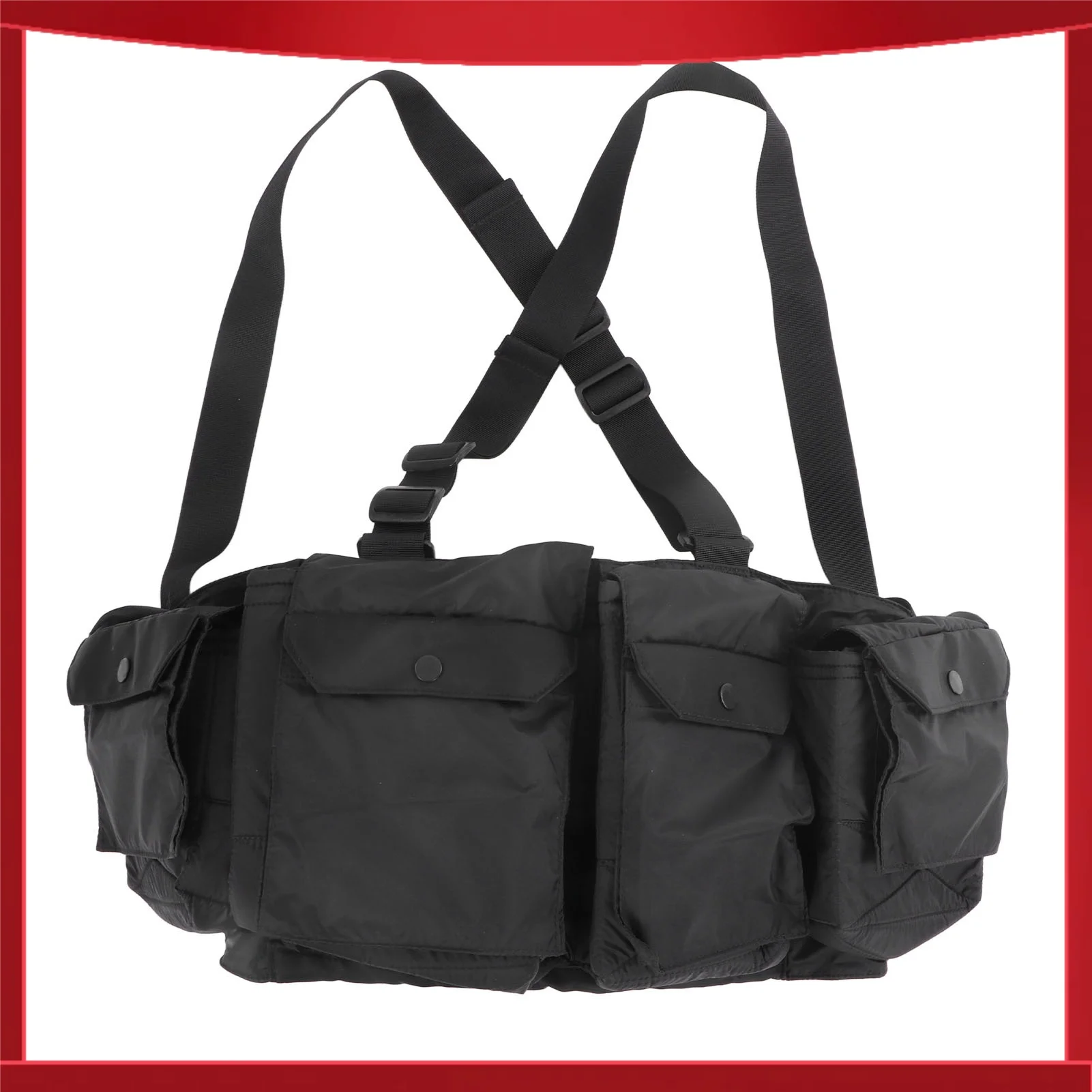 

Camera Bag SLR DSLR Camera Bag for Photographer Hiking Shooting Traveling Men Women Black Medium M