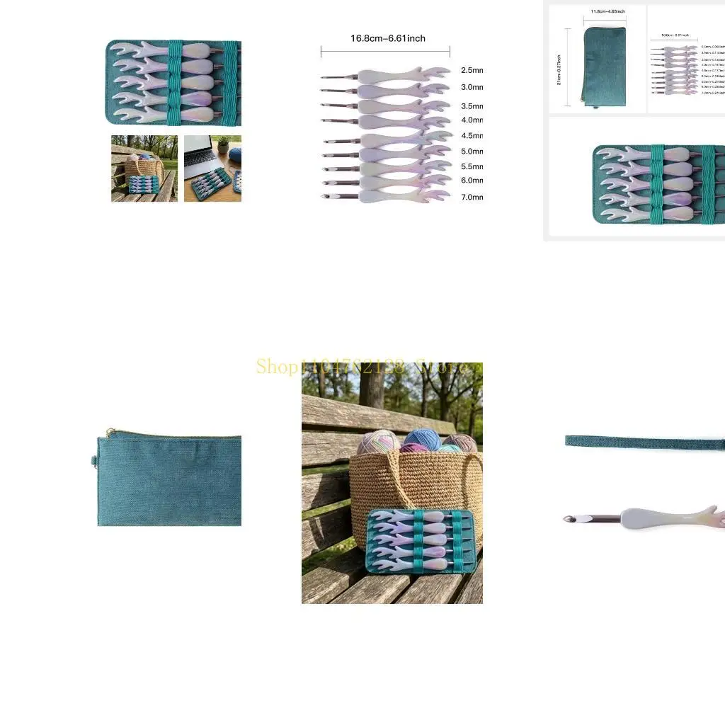 

Acrylic Crochet Hook With Large Ergonomic Handle For Comfortable Knitting And Crafting Projects best sale