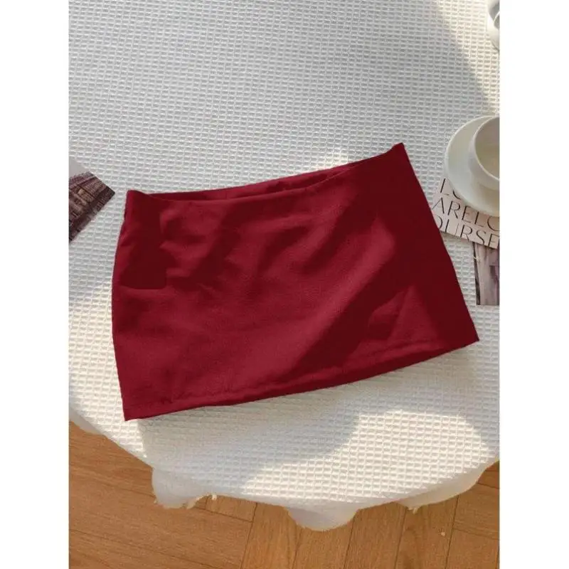 

Повседневная юбка с низкой талией, однотонные боты, новая модель, удобная посадка, винтажные брюки, подходящие мужские брюки