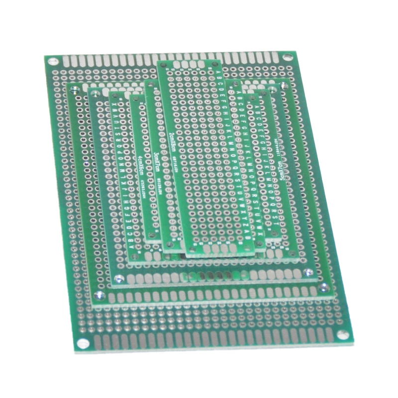9x15 8x12 7x9 6x8 5x7 4x6 3x7 2x8 cm Double Side Prototype Diy Universal Printed Circuit PCB Board Protoboard For Arduino