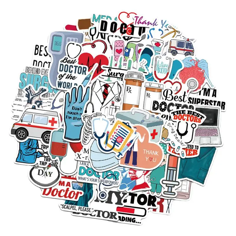 Funny Stickers For Adults 50 Pieces Laptop Decals Cartoon Water Bottle Decals Innovative Laptop Stickers Refrigerator Decal For