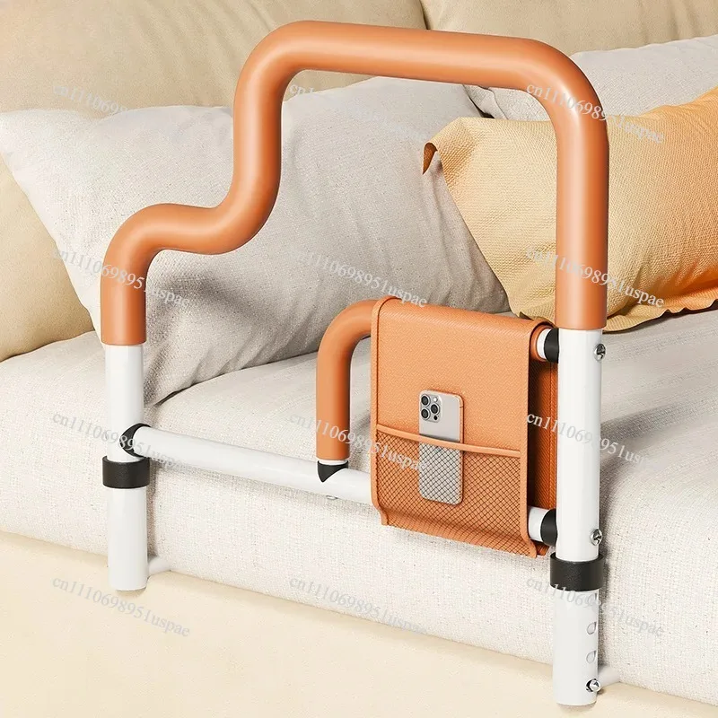 Bedside armrests for the elderly to get up the elderly assisted home guardrail safety rails get up on the booster frame