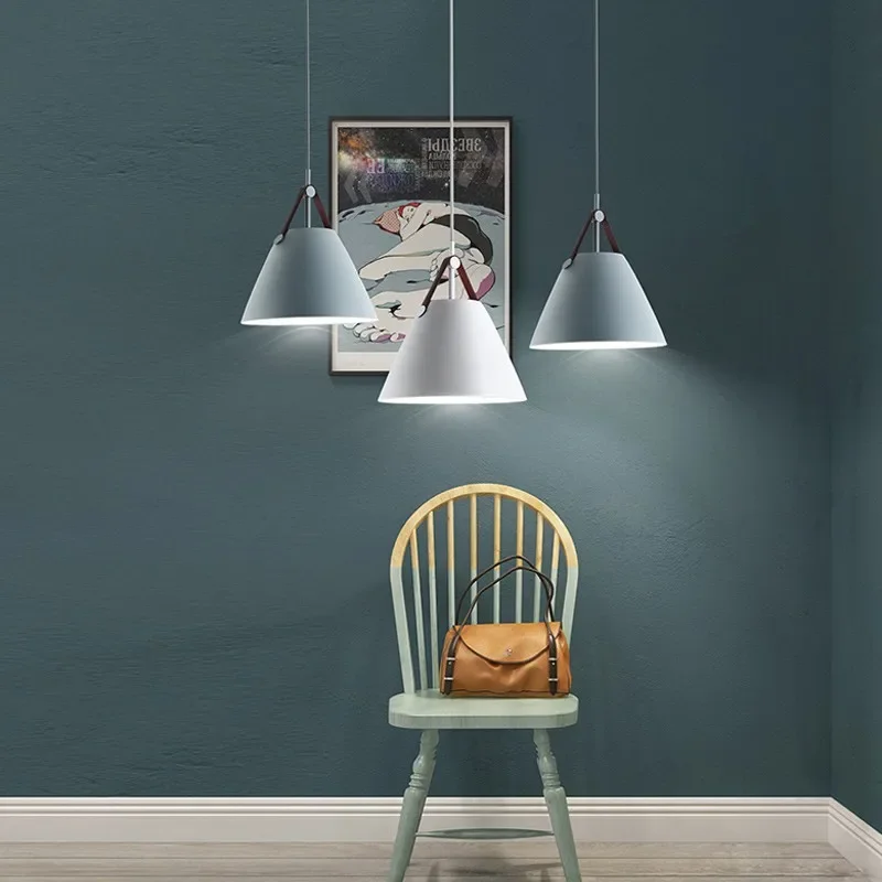 

Modern LED pendant lights Nordic restaurant ceiling lights bar counters coffee shops kitchens room decorations lighting fixtures