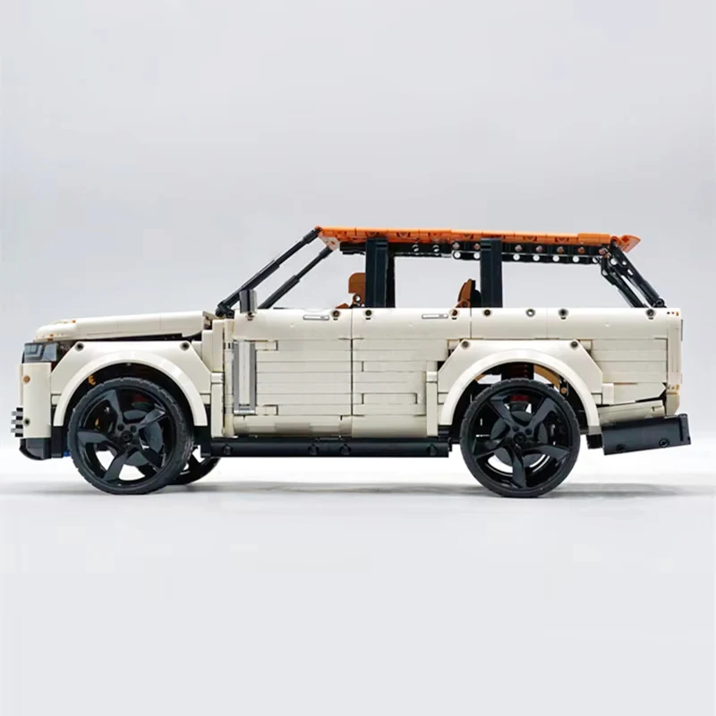 Technique Power Lands Off-Road Rover Racing Car, SUV MOC, décennie s de construction, Puzzle en brique, Jouet d'assemblage, Cadeau de Noël pour les enfants, 10512