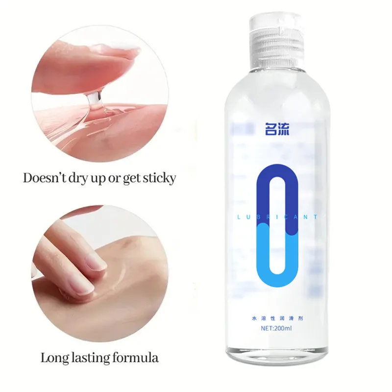 200ml Personal Lubricant Adult Sex Toys Vaginal Masturbating Massage Water-based Long Lasting Lube for Men, Women and Couples