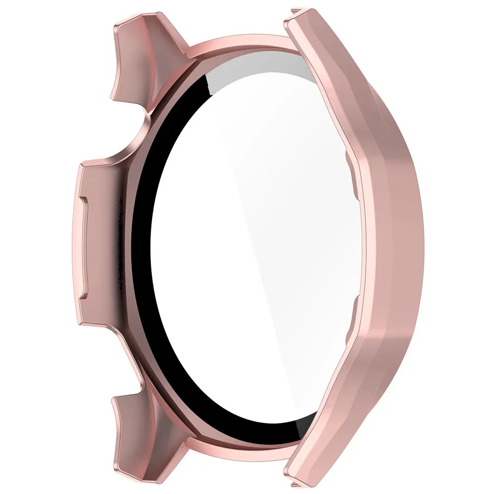 PC 保護ケース + ガラス Huawei 社 Watch GT5 46 ミリメートルオールラウンドバンパーアンチスクラッチカバー + スクリーンプロテクターアクセサリー