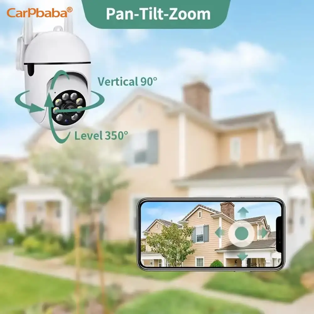 YIIOT APP 1080P HD Wireless Security WIFI Camera AI Powered Human Tracking Motion Detection Alarm Push Video Monitoring