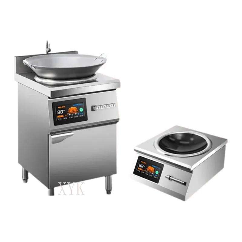 Commercial Induction Stove High Power Super Strong Flame Concave Canteen Restaurant Stir Fry Energy Saving Stove