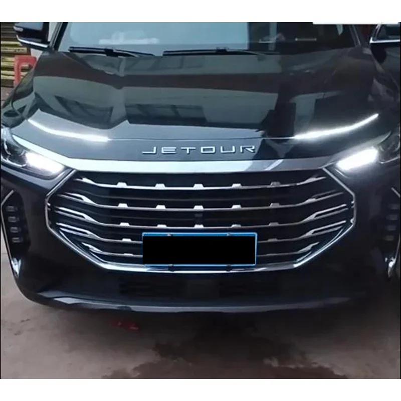 car front light hood running lamp head for exeed rx txl lx jetour x70 x90 x95 coupe plus pro dashing traveller exterior styling