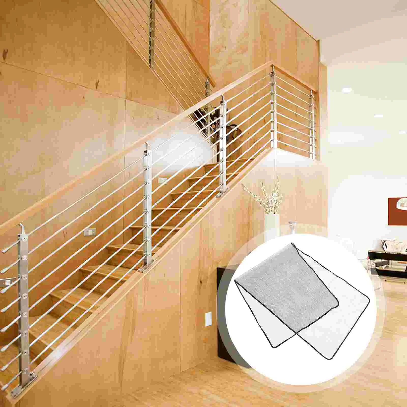 

Railing Net Balcony Protective Banister Safety Guard Stair Prevent Falling Proof Mesh Deck