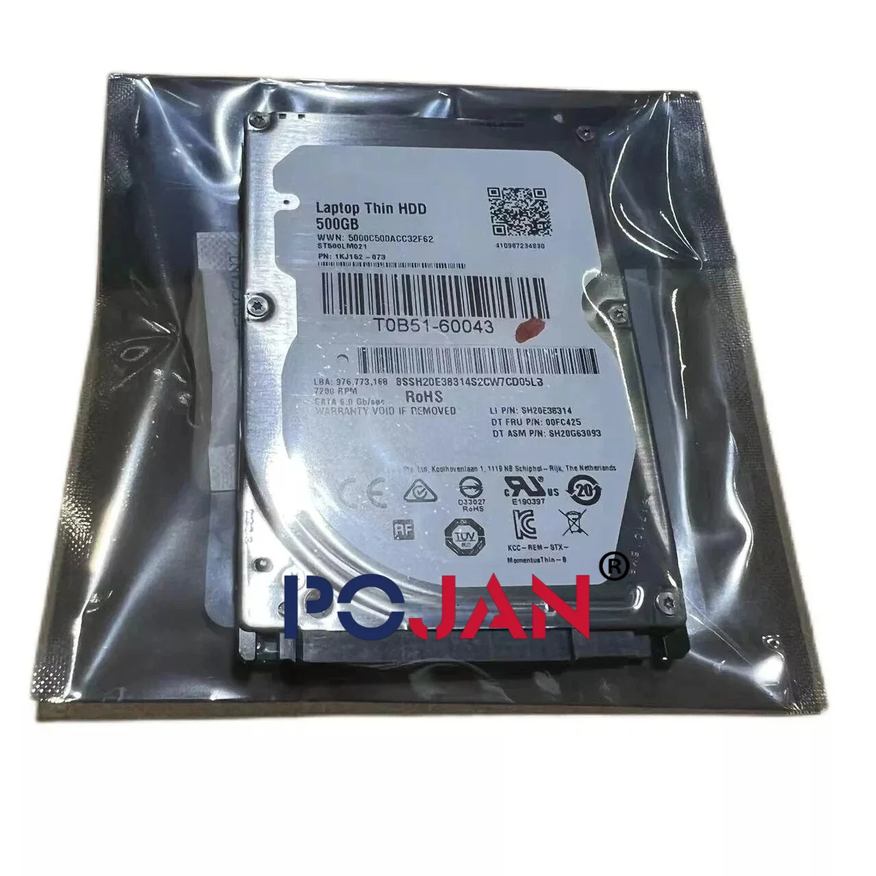 POJAN T0B51-60043 ハードディスクドライブ Designjet Z5600 Z2600 PS