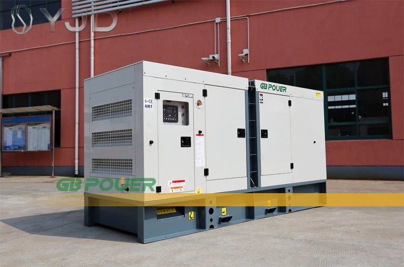 GB POWER GB-P200/S 200 KVA 230V 3 Phase 60Hz Silent Diesel Generator Set for Perkin Engine 1106A-70TAG4 80% Efficiency 12V DC