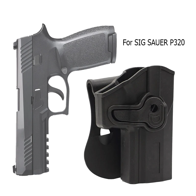 For Sig Sauer P320 Right Hand Gun Holster Tactical Adjustable P320 Pistol Case Right Handed Hunting Gun Accessories for Hunting