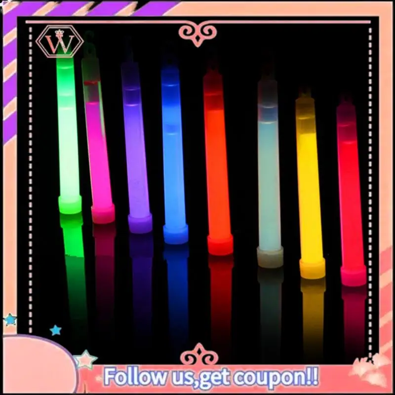 1Set 6 Inch Fluorescent Kit Glow Sticks Walking And Hiking Camping Outdoor Emergency Supplies