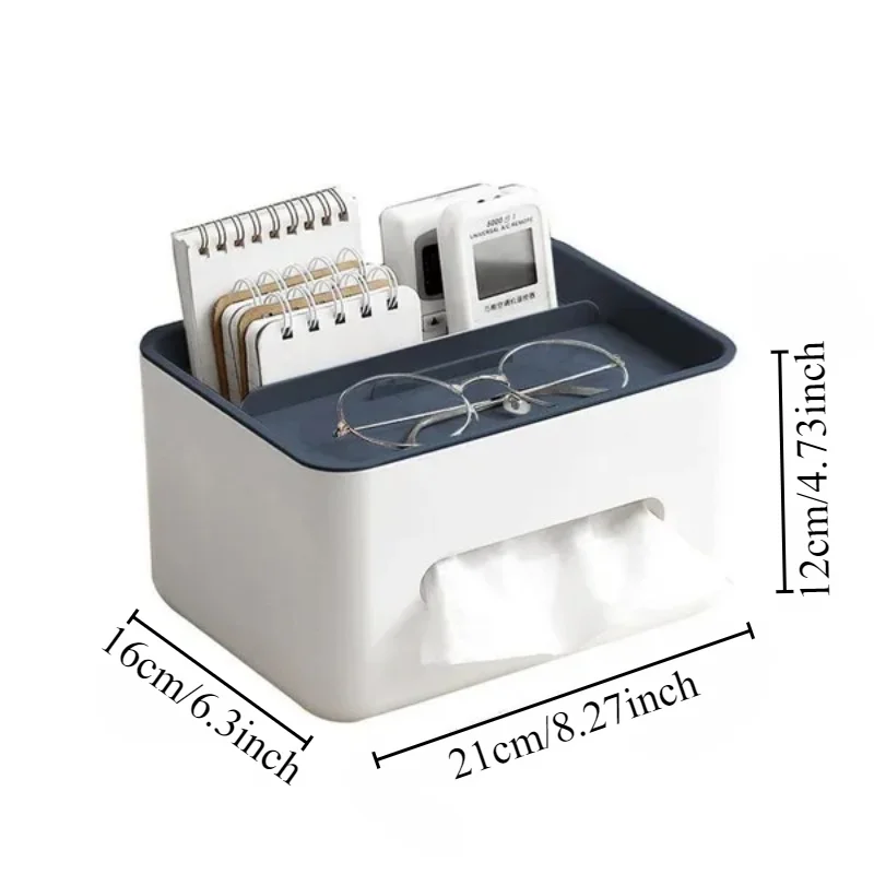 tissue boxes napkin holder Multifunctional desktop storage box drawer carton remote control sundry storage rack