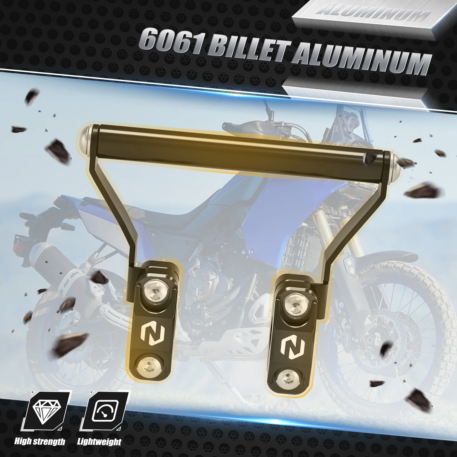 Motorrad Navigation Halterung GPS Halterung Für Yamaha Tenere 700/XTZ700 2019-2024 Tenere 700 Rally Edition aprilia Tuareg – Detail 9