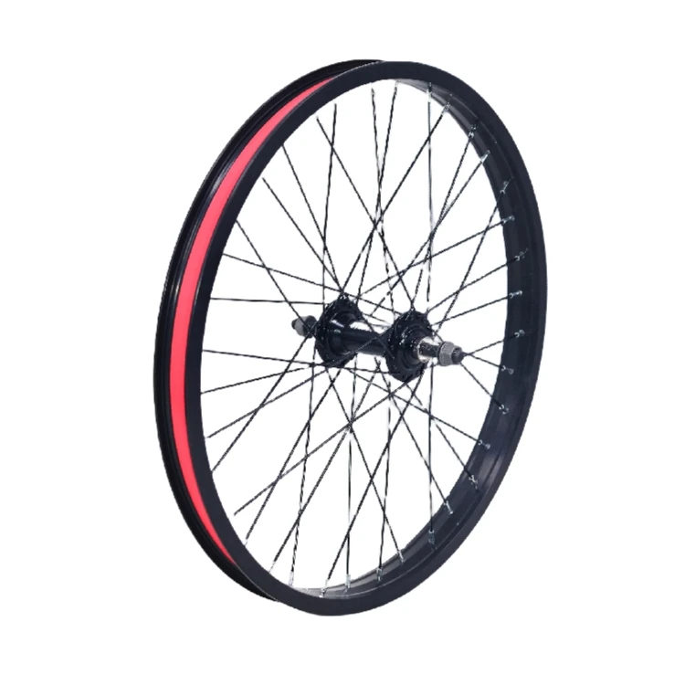 BMX-小型軽量アルミニウム合金ホイールセット,20インチダブルレイヤー