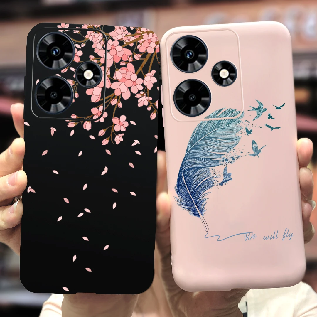 Für Infinix Hot 30 4G Fall Hot 30i New Fashion lackierte Abdeckung für Infinix Hot 30 Play NFC Handy hülle Hot30 Hot30i Soft Funda Capa