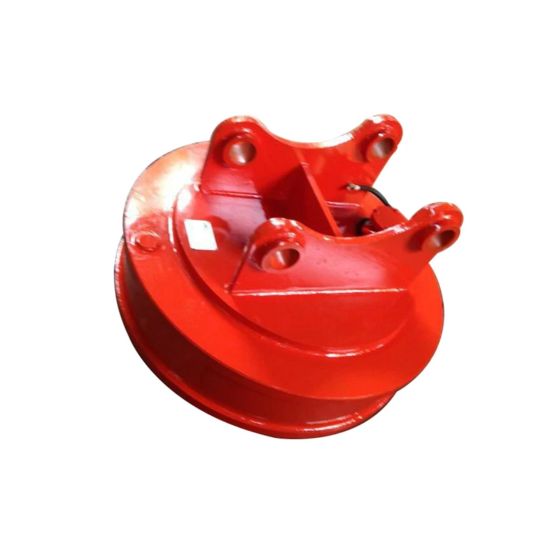 Chinese sales site 5000kg circular scrap lifting magnet for billet manufacturer