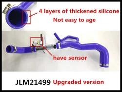 Upper Radiator Coolant Hose JLM21499 for Jaguar XF X250 3.0 V6 Petrol 2008-2015 for Jaguar XJ X351 3.0 V6 Petrol 2010