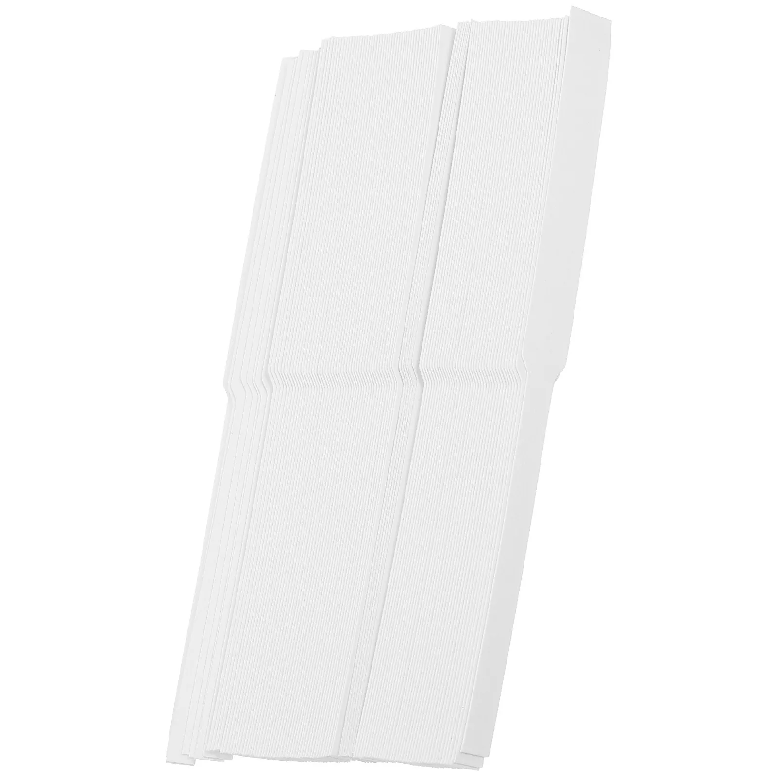 

100 шт. тест-полосок для эфирных масел с гладкой поверхностью, безопасные, из экологически чистых материалов, для тестирования ароматов парфюмерии и личного использования